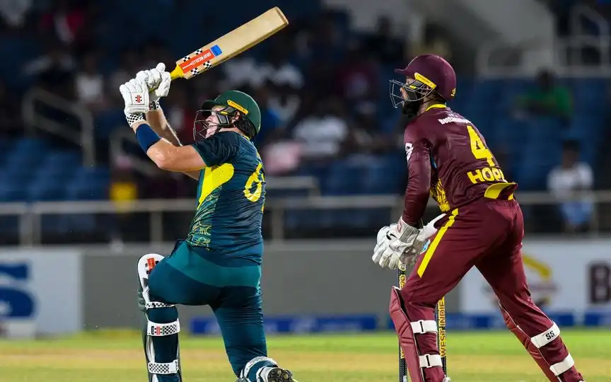 Mitchell Owen stars in Australia's 1st T20I victory over WI [Source: @BBL/X.com]