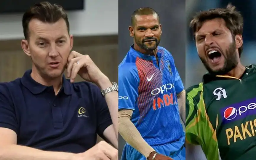 "Tough Question": Brett Lee Remains Diplomatic Amid IND-PAK WCL Fallout "Tough Question": Brett Lee Remains Diplomatic Amid IND-PAK WCL Fallout