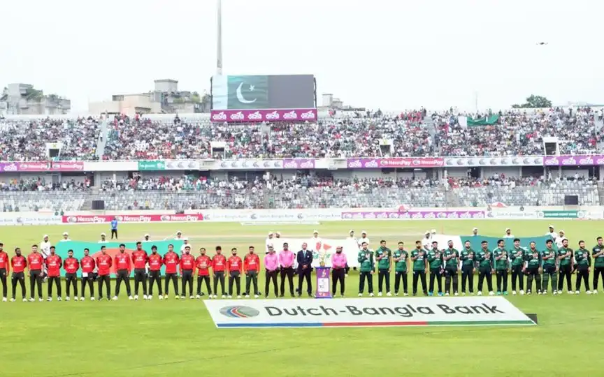 BAN vs PAK 1st t20I. [Source - BCB/X.com]