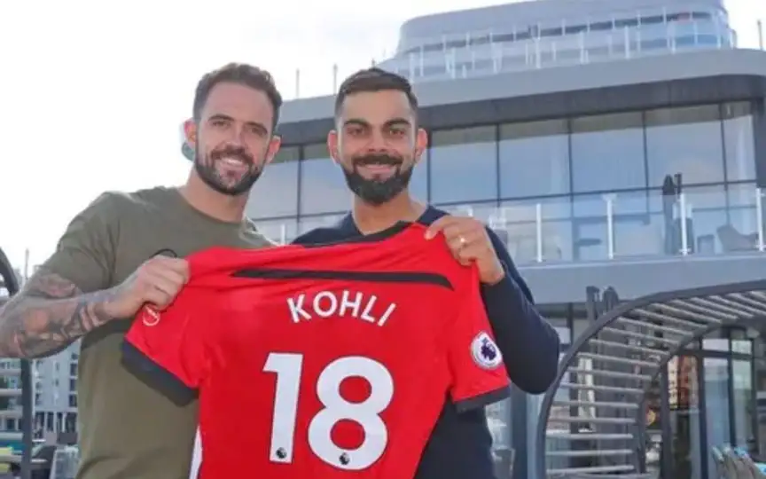 Kohli with United Jersey [Source: @pianoandrums/x.com]