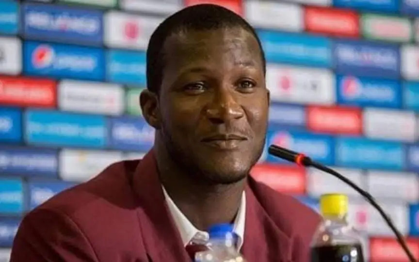 Daren Sammy is WI's head coach (Source:@ZubairGhaffary,x.com)