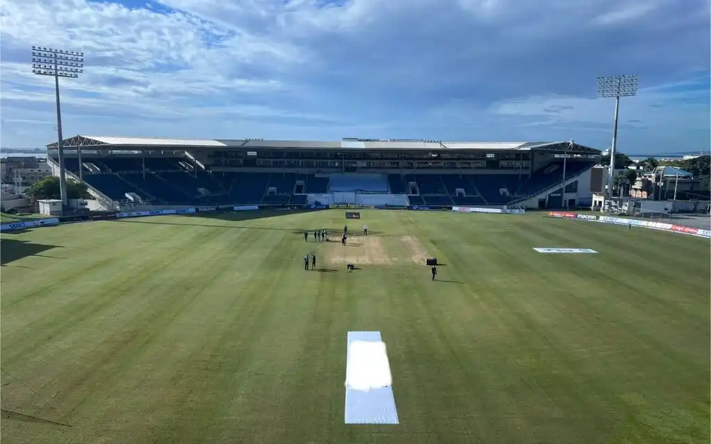 Sabina Park, Jamaica [Source: @AtharAliKhan97/X]
