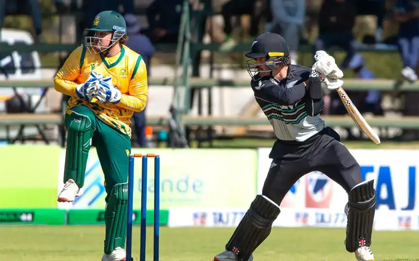 New Zealand vs South Africa [Source: @ZimCricketv/x.com]