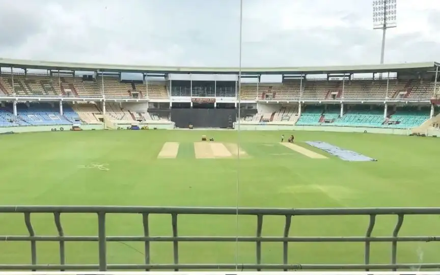  ACA-VDCA Cricket Stadium Pitch Report​ (Source: @Shirsh9/x.com)