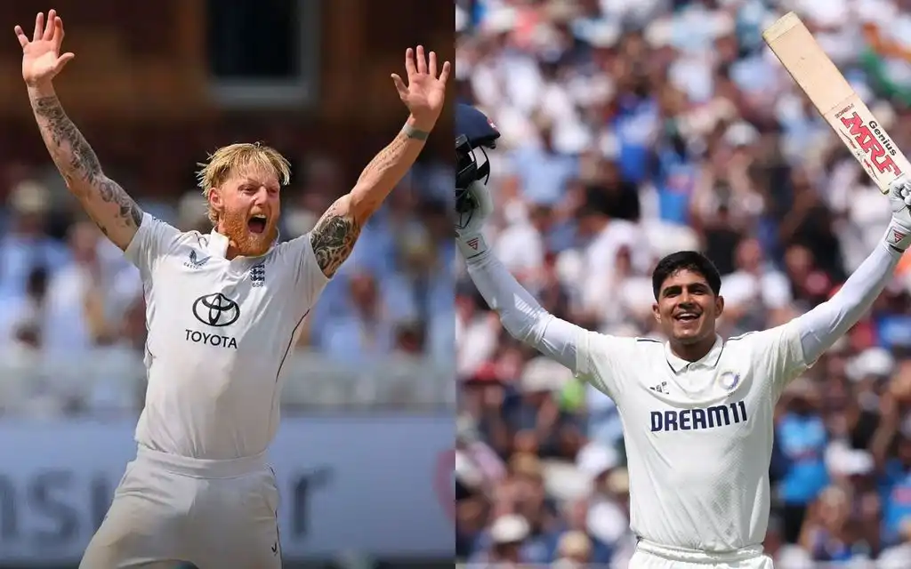 Ben Stokes and Shubman Gill (Source: @englandcricket/X.com, @ICC/X.com)