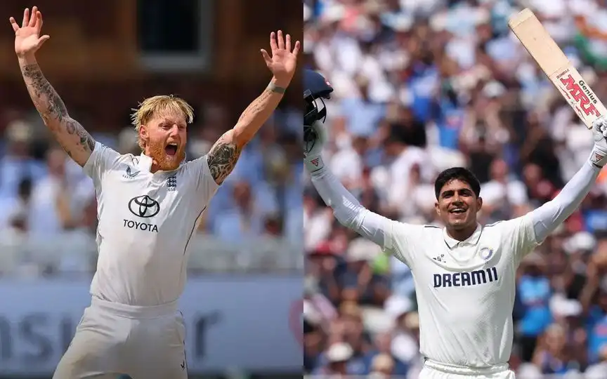 Ben Stokes and Shubman Gill (Source: @englandcricket/X.com, @ICC/X.com)