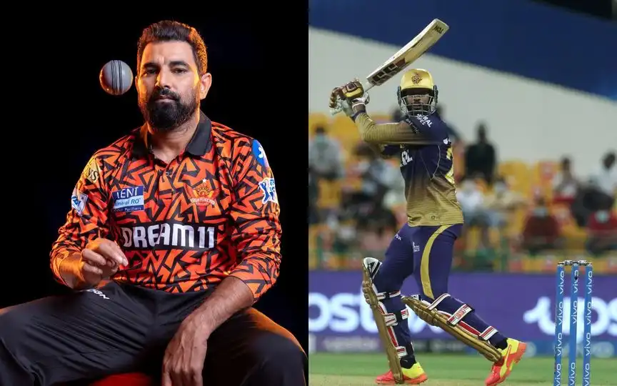 Mohammed Shami and Venkatesh Iyer [Source: @ImTanujSingh, @keshavsince2002/x.com]