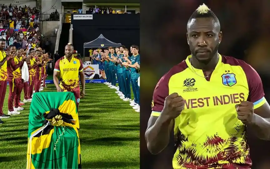 Andre Russell bids goodbye to international cricket [Source: @ICC/X.com]