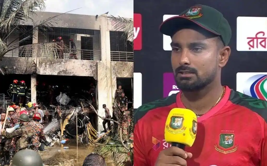 Litton Das remembers plane crash victims [Source: @Saabir_Saabu01, @iamdesimag/X.com]