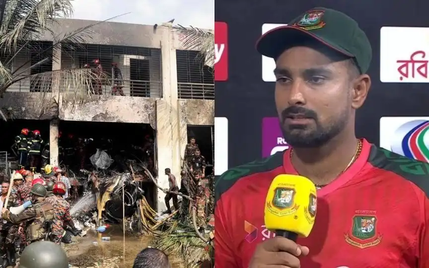 Litton Das remembers plane crash victims [Source: @Saabir_Saabu01, @iamdesimag/X.com]