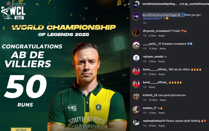 WCL's IG post [Source: @worldchampionshipoflegends/Instagram]