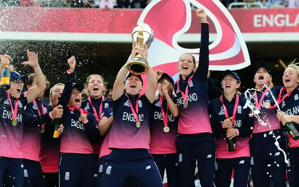 England's 2017 World Cup Win (Source: @englandcricket/X.com)