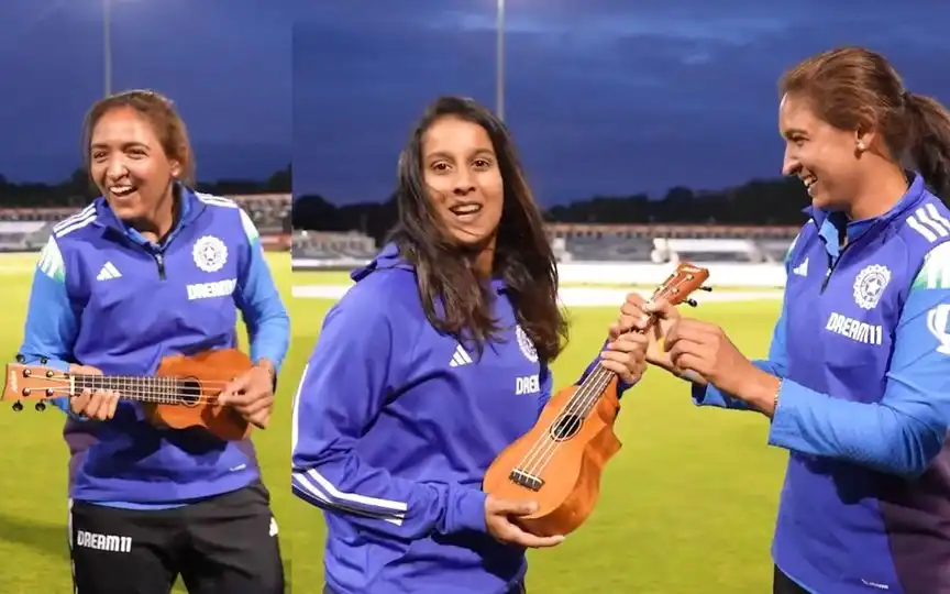 Harmanpreet Strums The Ukulele To Crown Jemimah As Impact Fielder Of The Series