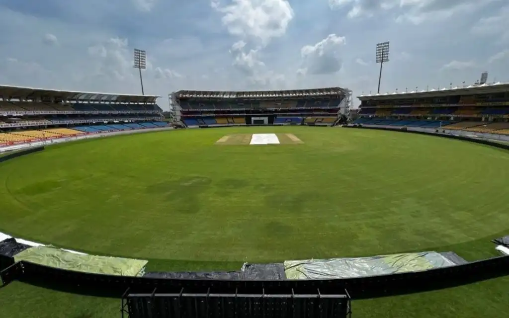 Saurashtra Cricket Association Stadium (Source:@AJpadhi,x.com)