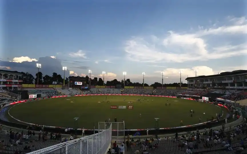 Mohali Stadium Pitch Report​ (Source:@ACBofficials,x.com)