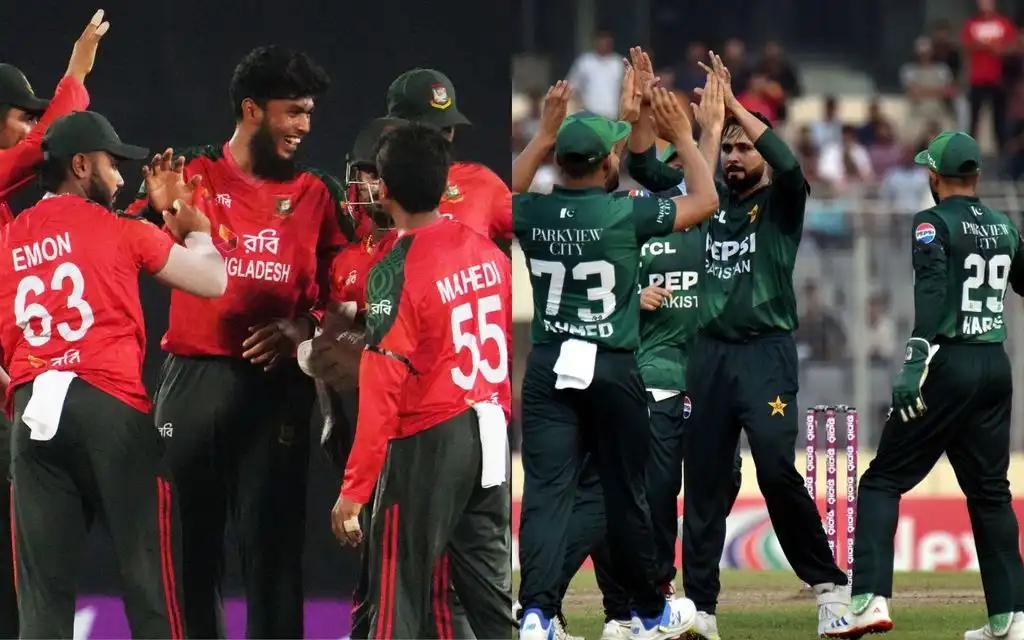 BAN vs PAK (Source: @BCBtigers/X.com, @ProSportsStudio/X.com)