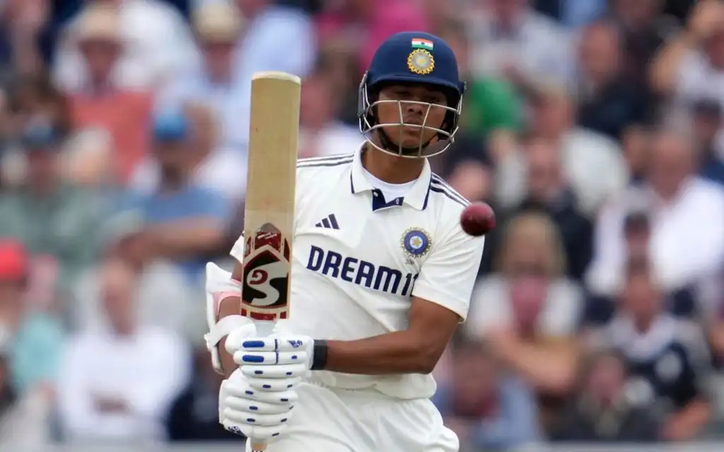 Yashasvi Jaiswal slammed a 50 vs ENG [Source: AP]