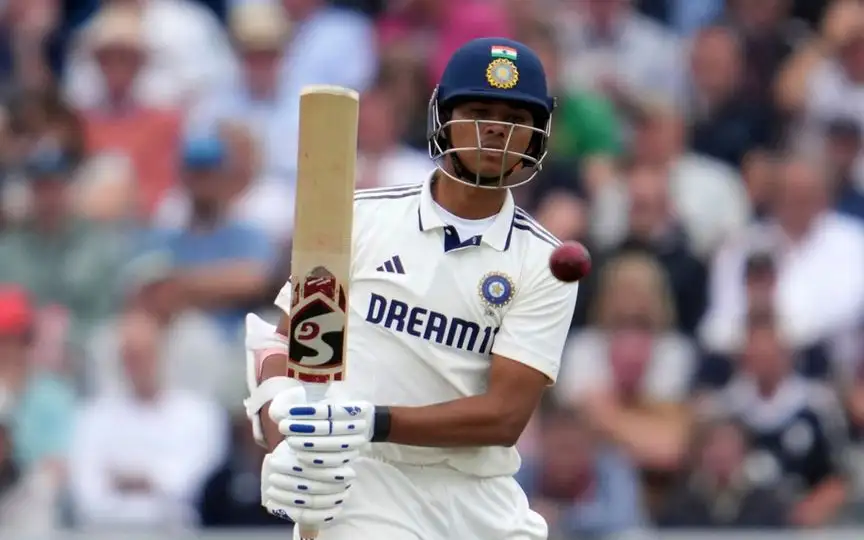 Yashasvi Jaiswal slammed a 50 vs ENG [Source: AP]