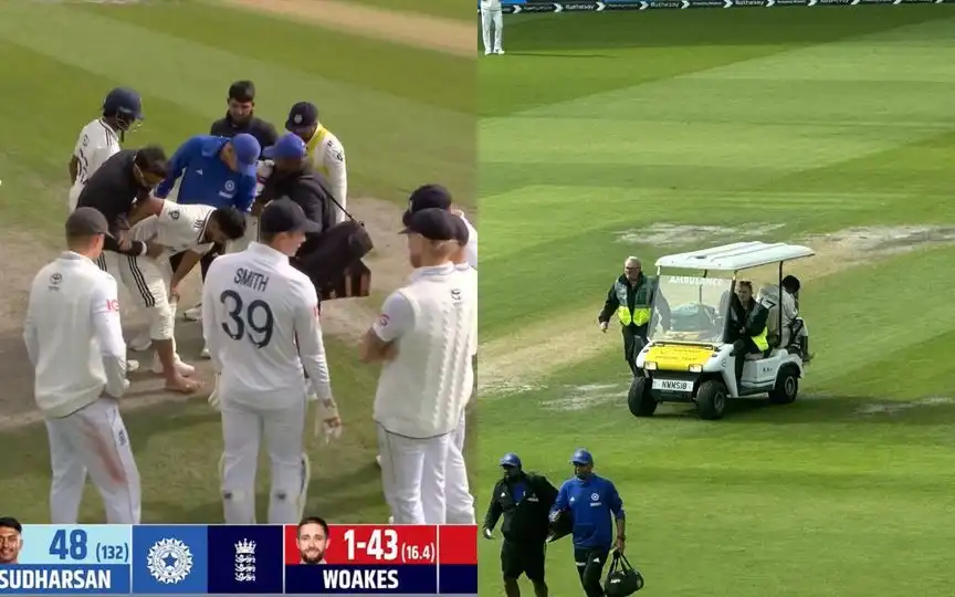 Rishabh Pant sustained an injury [Source: @CricCrazyJohns, @rawatrahul9/X]