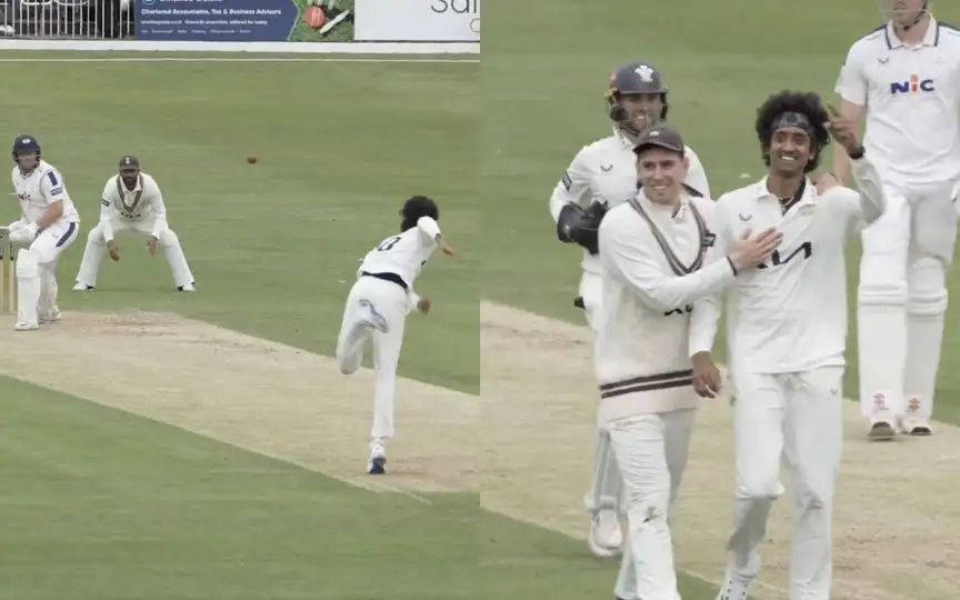 Sai Kishore Arrives In County Championship To Scalp Maiden Wicket Of Jonny Bairstow