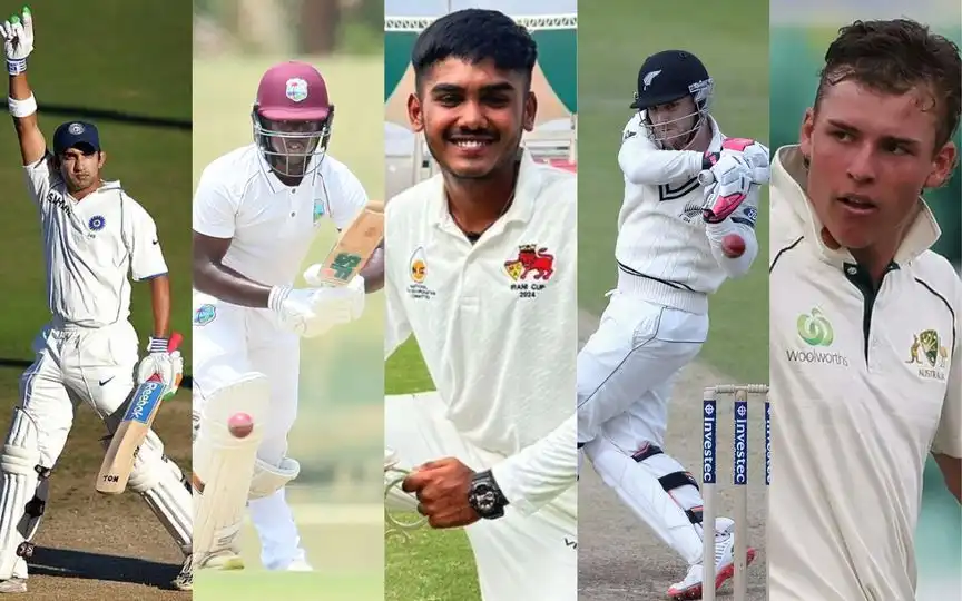 Gambhir, Johnson, Mhatre, McCullum, Dixon (Source: @Carlton46647242, @kaustats, @ICC, @CricCrazyJohns/X.com)