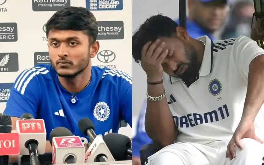 Sai Sudharsan On Pant's Injury (Source: @CricOverview/x.com, @SATISHMISH78/x.com)