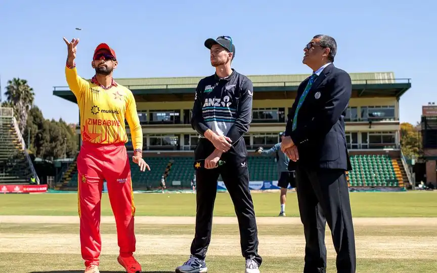 ZIM vs NZ (Source: @ZimCricketv/X.com)