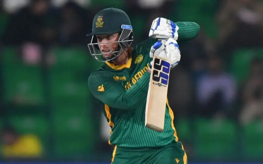 Rassie van der Dussen - T20I​ Captain (Source:@ESPNcricinfo,x.com)