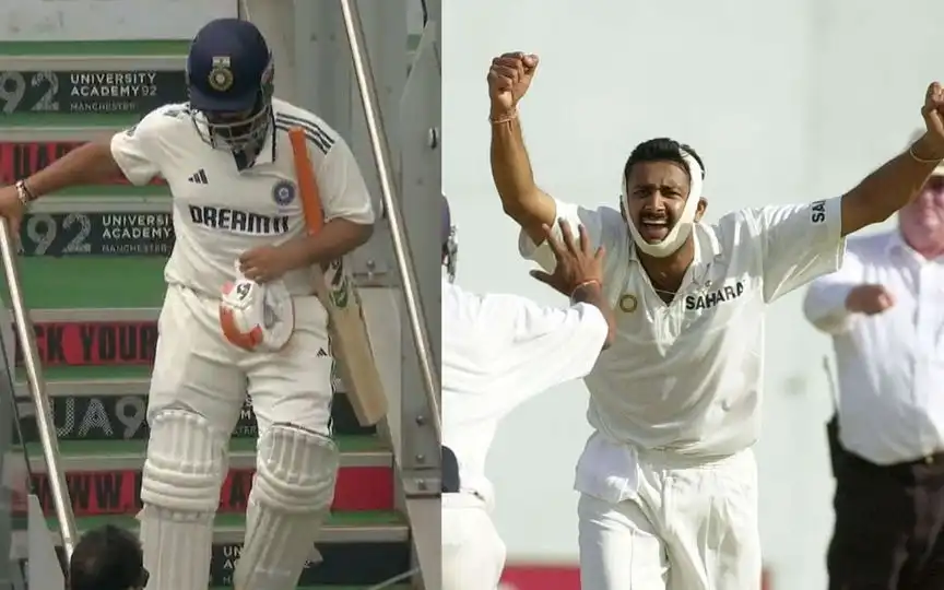 Anil Kumble and Pant - (Source :@Johns/X.com)