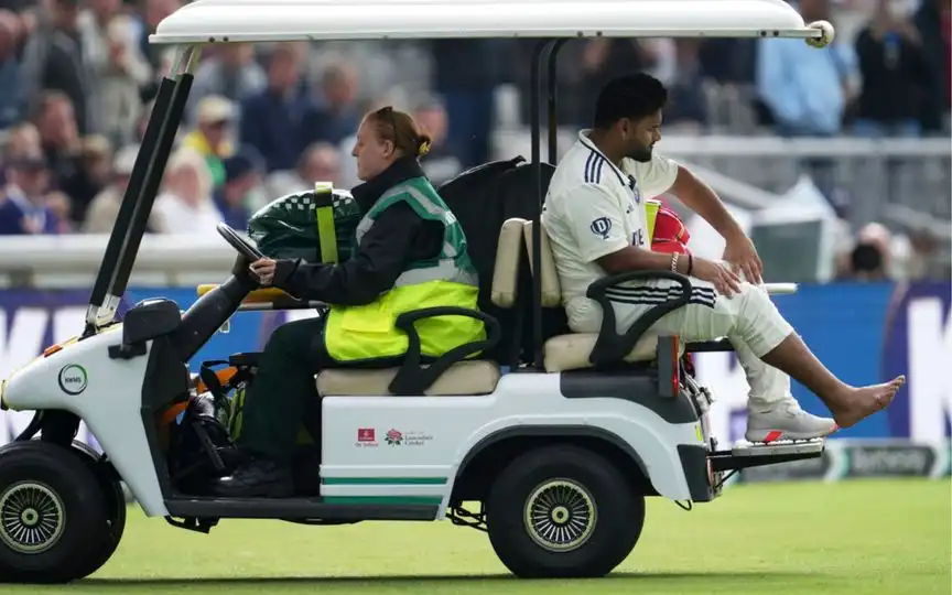 Rishabh Pant Injury - (Source : AP)