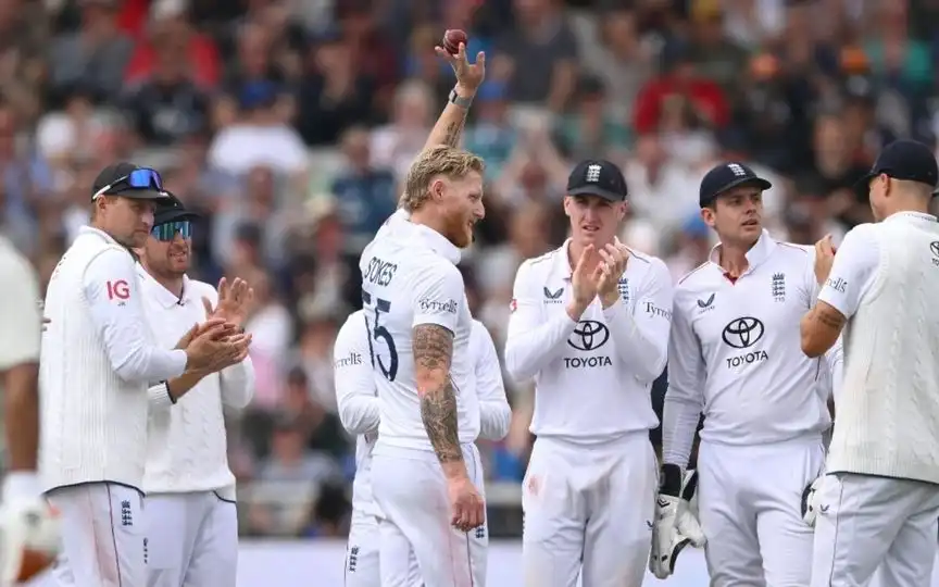 Ben Stokes bagged a fifer [Source: @Saabir_Saabu01/x.com]