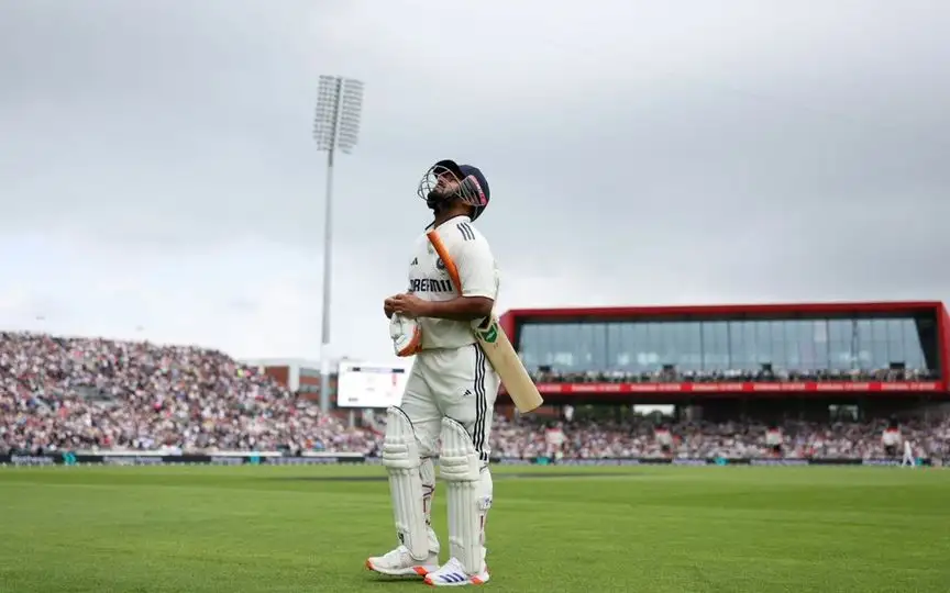 Rishabh Pant in Manchester [Source: @IMManu_18/x.com]