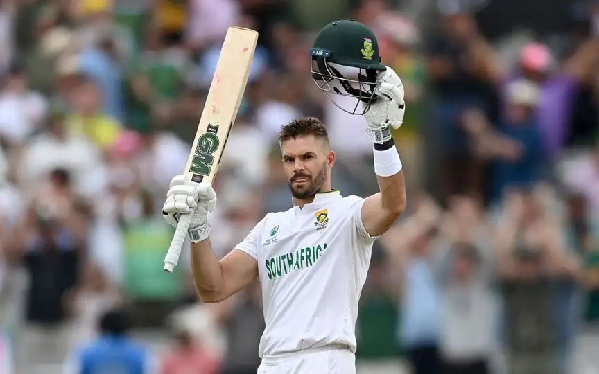 Aiden Markram is a Southpaw South African cricketer (@Werries_/X.com)