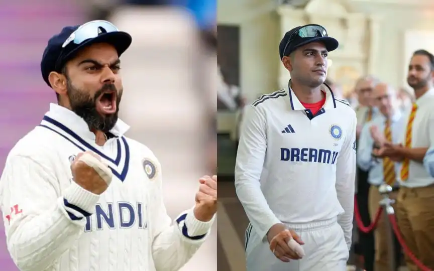 Virat Kohli and Shubman Gill [Source: @MallikarjunaNH, @AhmedGT_/x.com]