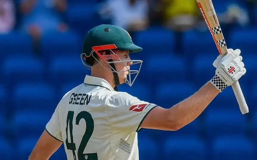 Cameron Green has been impressive in his brief international career (Source:@Smithian_here,x.com)