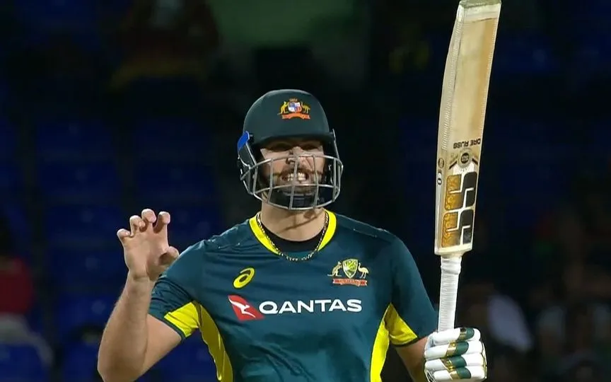 Tim David racks a 35-ball hundred [Source: @mufaddal_vohra/X.com]