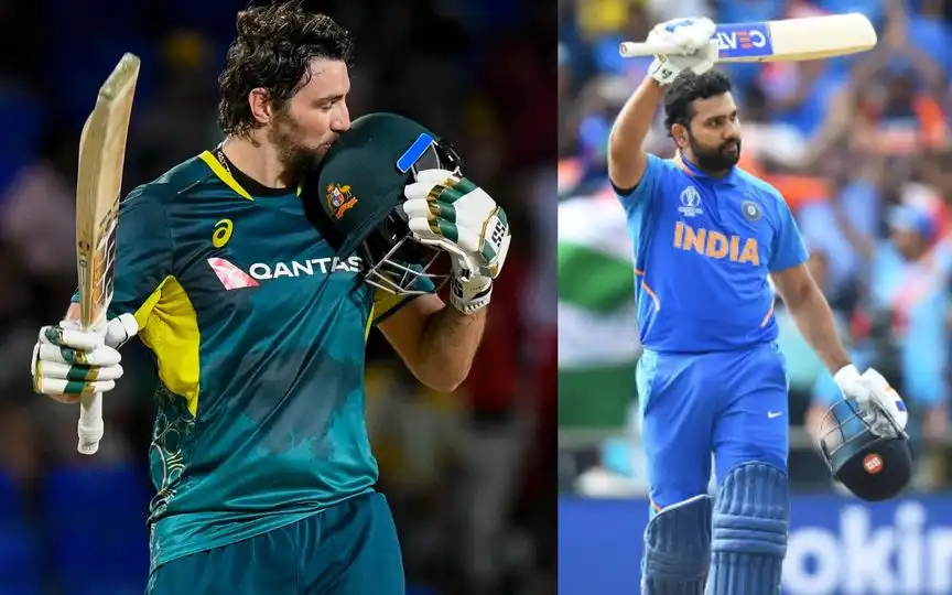 Tim David and Rohit Sharma [Source: @iamrturesh/X.com]