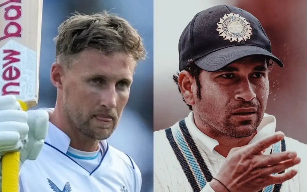 Joe Root inching closer to Tendulkar [Source: @Aryan42832Goel, @Loyalsachfan10/X.com]