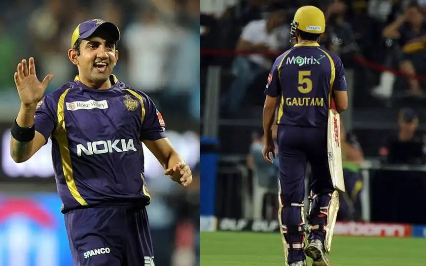Gautam Gambhir played for DC and KKR in IPL (X.com/@GoatGambhir97)