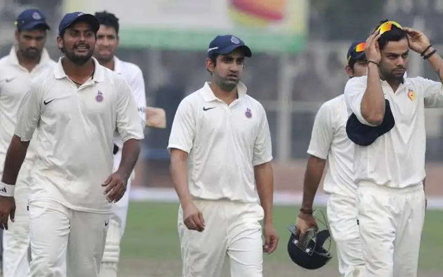 Gautam Gambhir played for Delhi in Indian domestic cricket (X.com/@Cric_records45)
