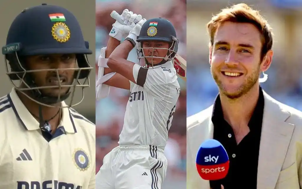 Stuart Broad analyses Sai-Jaiswal failure in India's second innings [Source: @RichKettle07/X.com]