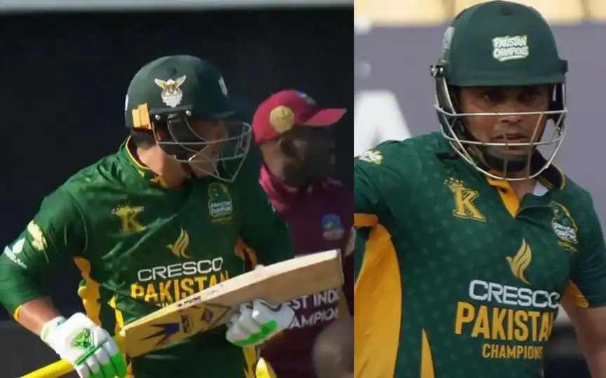 Kamran Akmal slams a ton [Source: @ReplaysPCT/X.com]