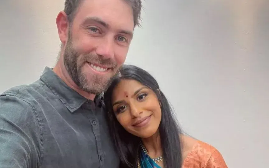  Glenn Maxwell And Vini Raman (Source:@