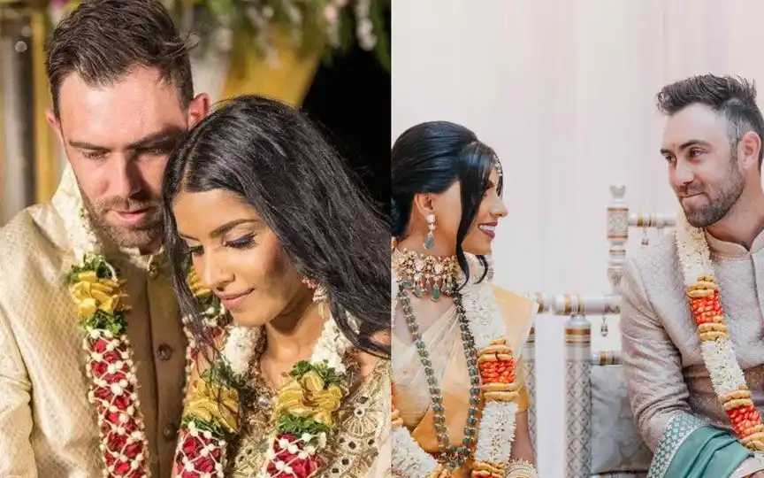 Vini Raman and Glenn Maxwell's Wedding (Source:@BhandarkarYusuf,x.com)