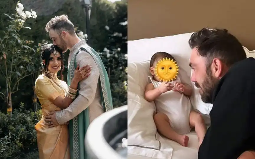  Glenn Maxwell son (Source:@ishanjoshii,x.com)