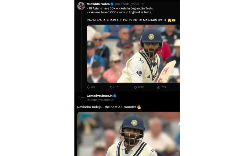 Fan reactions [Source: @mufaddal_vohra, @ComedycultureIn/x]