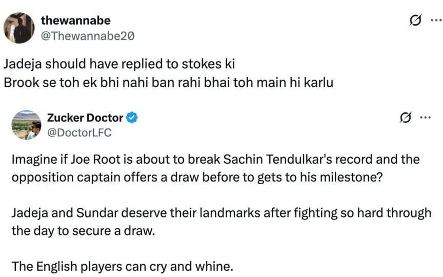 Fan tweets [Source: @Thewannabe20, @DoctorLFC/X.com]
