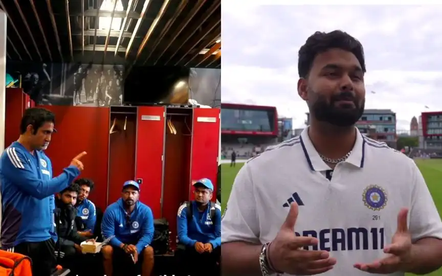 Gambhir Showers Praises On Pant (Source: @BCCI/x.com)