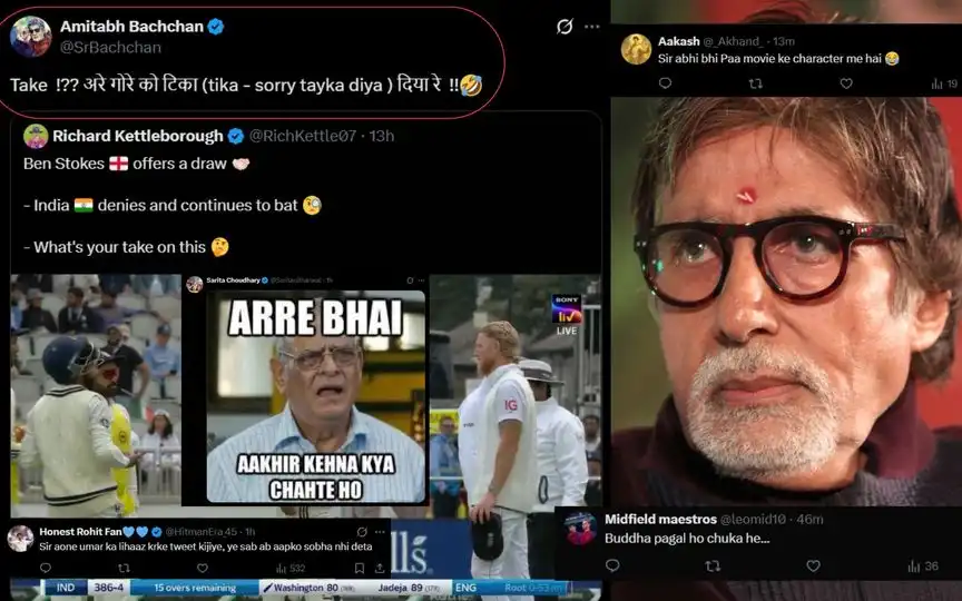 "Abhi Bhi Paa Ka Character...": Amitabh Bacchan Gets Trolled For Brain-Fade Tweet
