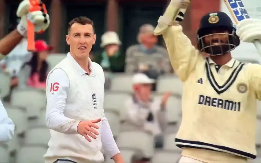 Pure Mockery! Sundar Blatantly Ignores Harry Brook's Handshake After Jadeja's Hundred